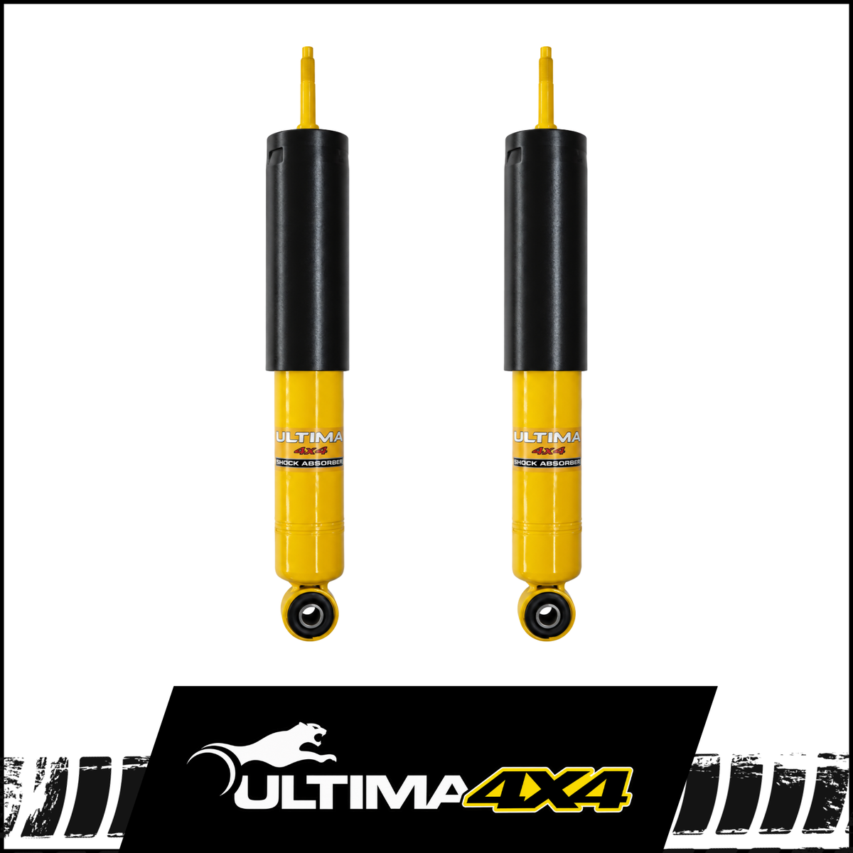 ULTIMA 4X4 HEAVY DUTY FRONT SHOCKS FITS TOYOTA HIACE KDH206R 8/2007-10/2017 (400420)