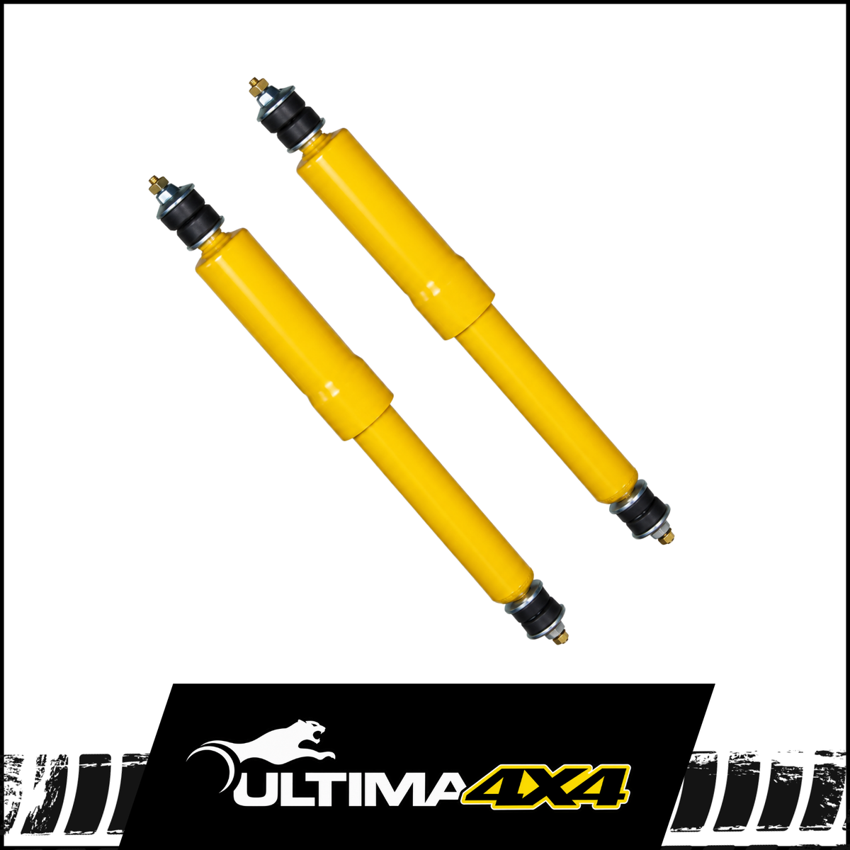 ULTIMA 4X4 HEAVY DUTY FRONT SHOCKS (PAIR) FITS TOYOTA LANDCRUISER FZJ79R 8/1999-7/2007 (400400)