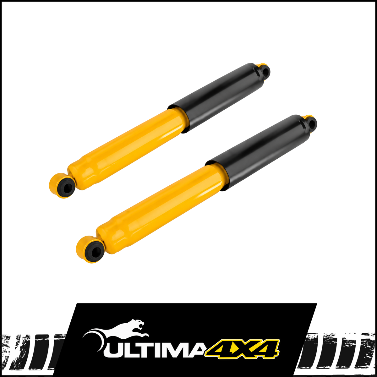 ULTIMA 4X4 HEAVY DUTY REAR SHOCKS (PAIR) FITS ISUZU D-MAX TF 4WD 6/2012-6/2020 (400425)