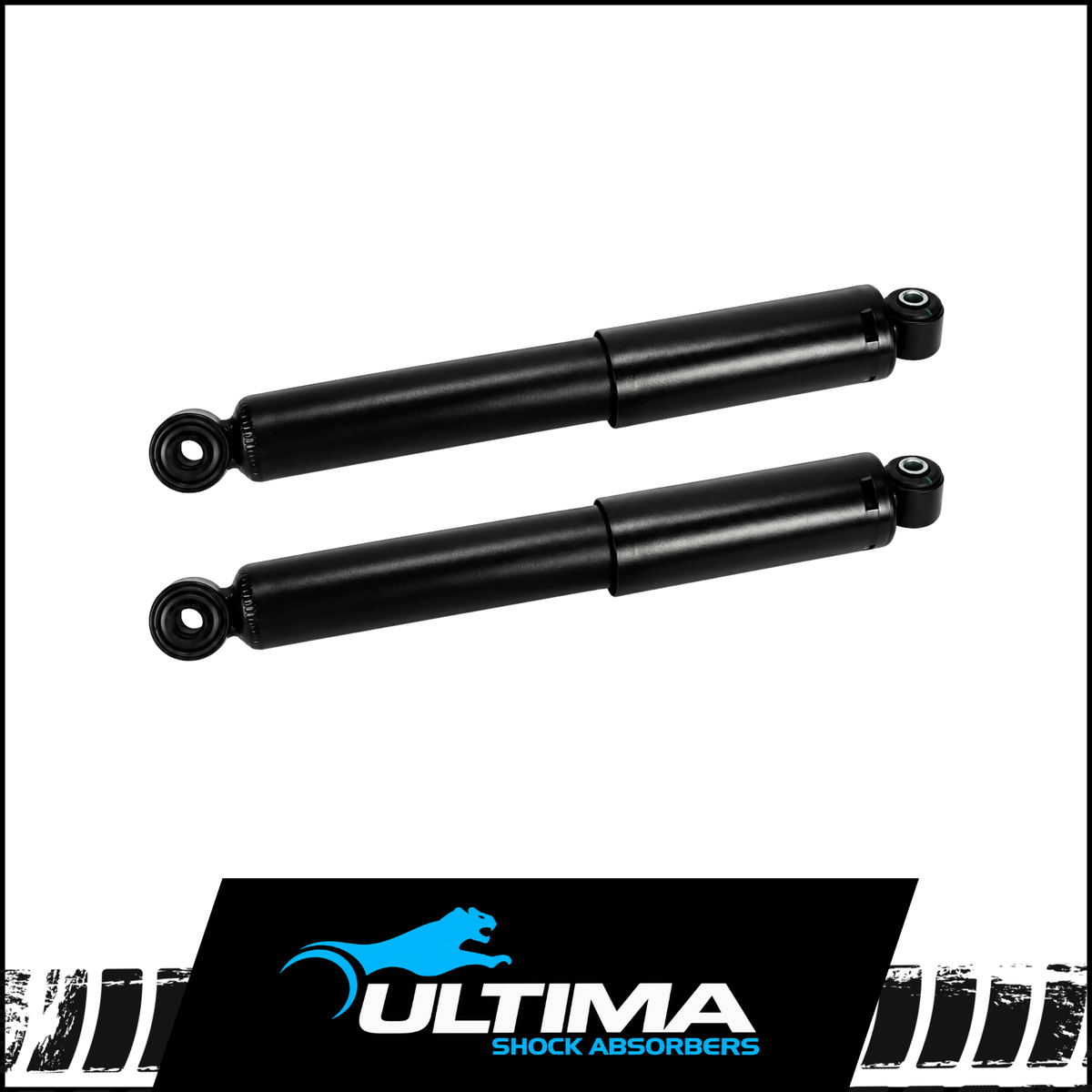 ULTIMA HEAVY DUTY LOWERED REAR SHOCKS (PAIR) FITS FORD FALCON FG XR6 SEDAN 5/2008-10/2016