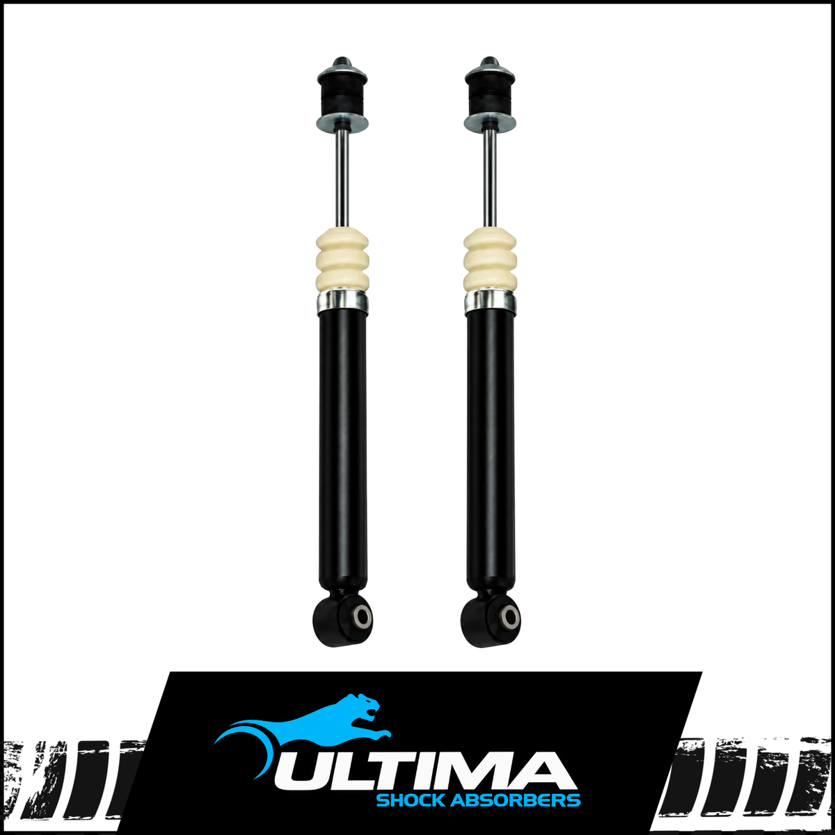 ULTIMA NITRO GAS REAR SHOCKS (PAIR) FITS FORD FALCON AU SEDAN 9/1998-9/2002 (360090)
