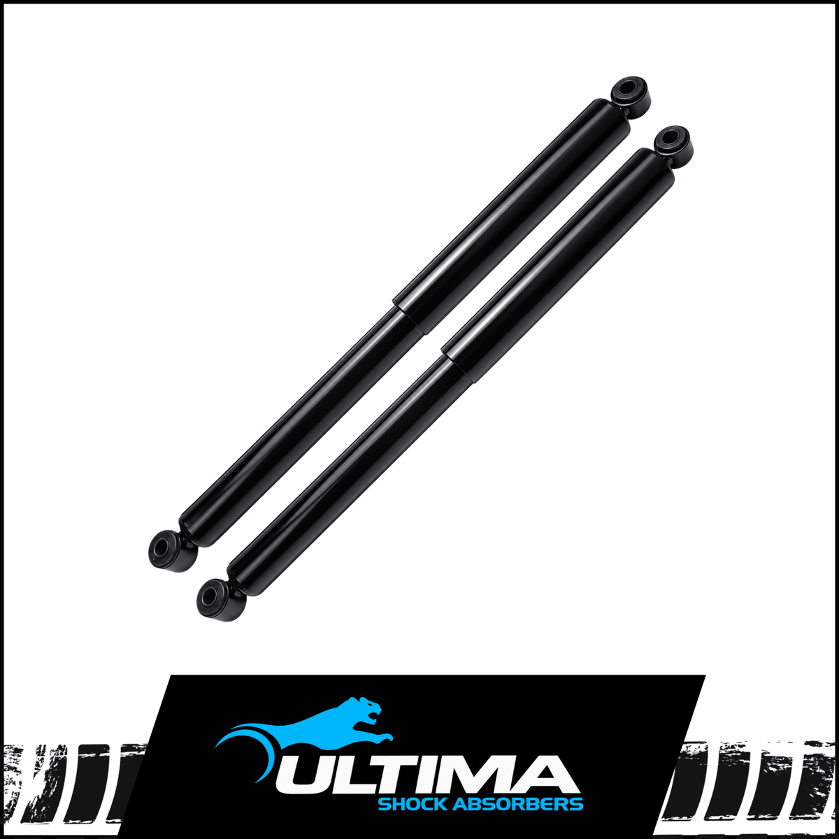 ULTIMA REAR NITRO GAS SHOCKS (PAIR) FITS TOYOTA HILUX TGN16R 2.7L 2TRFE 3/2005-9/2015