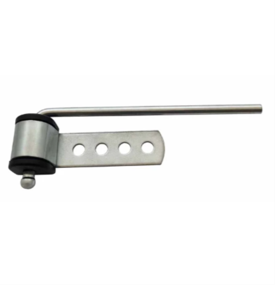 UNIVERSAL EXHAUST SWIVEL BRACKET 4 HOLES 8MM ROD (ZINC PLATED)