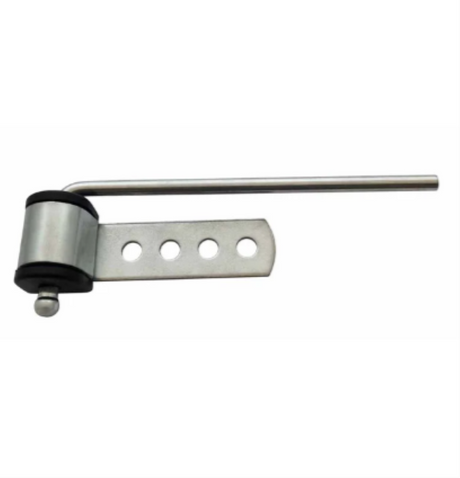UNIVERSAL EXHAUST SWIVEL BRACKET 4 HOLES 8MM ROD (ZINC PLATED)