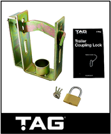 TAG 2 WAY TRAILER COUPLING LOCK (UNT005)