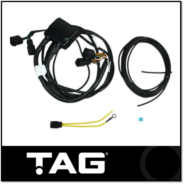 TAG DIRECT FIT TOWBAR WIRING HARNESS WITH ECU FITS MAZDA BT-50 UR 9/2015-6/2020 (UNT297)