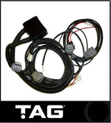 DIRECT FIT TOWBAR WIRING HARNESS WITH ECU FITS TOYOTA HILUX GUN125R 5/15-ON