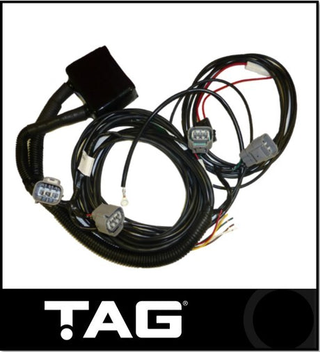 DIRECT FIT TOWBAR WIRING HARNESS WITH ECU FITS TOYOTA HILUX TGN121R 7/15-ON