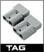 TAG Heavy Duty Connector Set (Grey Anderson Plugs - 50amp)