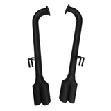 HOLDEN COMMODORE VE/VF SEDAN/WAGON SS/SV6 2 1/2" TAILPIPES WITH BLACK TIPS
