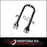HOLDEN COMMODORE VE/VF LATE UTE SS/SV6 12/2011-ON 2 1/2" TAILPIPES