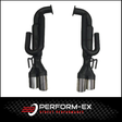 HOLDEN COMMODORE VE/VF LATE UTE 12/2011-ON SS/SV6 3" TAILPIPES WITH J PIPES