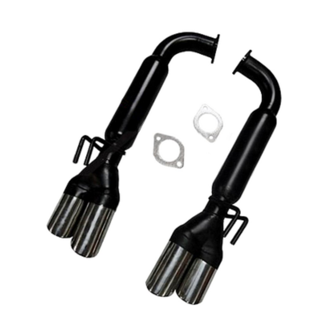 HOLDEN STATESMAN/CAPRICE WM/WN V6/V8 2006-ON 2 1/2" TAILPIPES WITH HOTDOGS