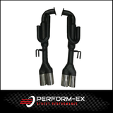 HOLDEN COMMODORE VE/VF LATE UTE SS/SV6 3" TAILPIPES WITH J PIPES AND HOTDOGS