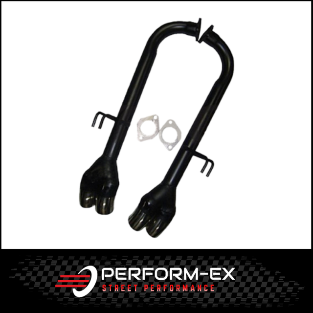 HOLDEN COMMODORE VE/VF SEDAN/WAGON SS/SV6 3" TAILPIPES WITH DUMP TIPS