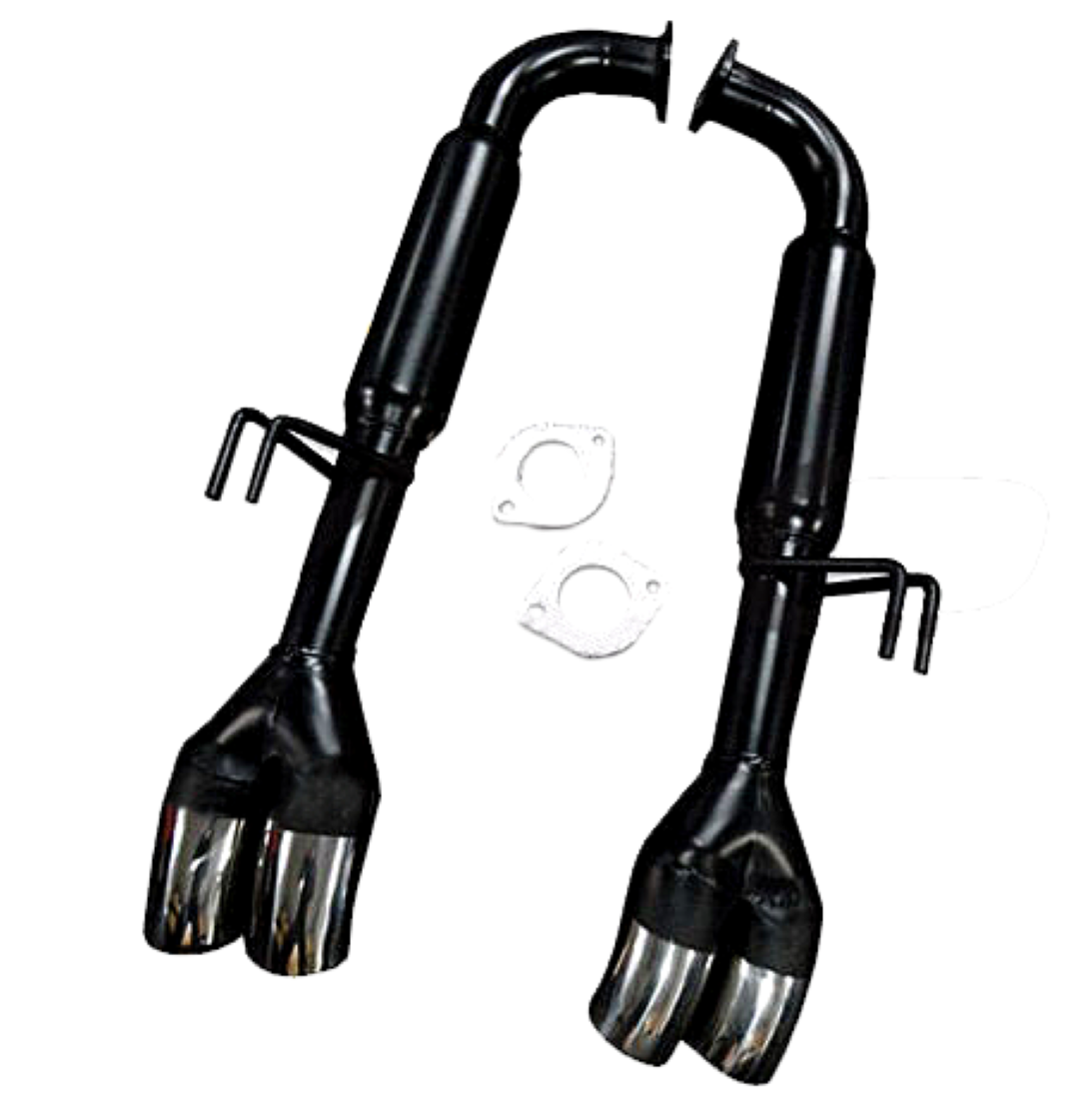 HOLDEN COMMODORE VE/VF LATE UTE 11/2011-ON 3" TAILPIPES WITH HOTDOGS & DUMP TIPS