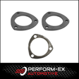 2" (51MM) X 3 BOLT FLANGE PLATE KIT (MILD STEEL)