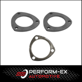 2" (51MM) X 3 BOLT FLANGE PLATE KIT (MILD STEEL)