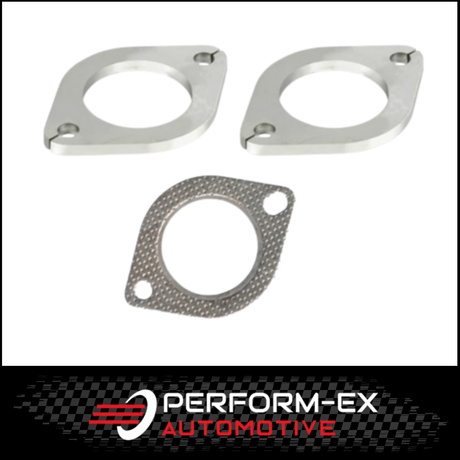 2.5" (63MM) X 2 BOLT FLANGE PLATE KIT (STAINLESS STEEL)
