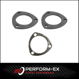 3" (76MM) X 3 BOLT FLANGE PLATE KIT (MILD STEEL)
