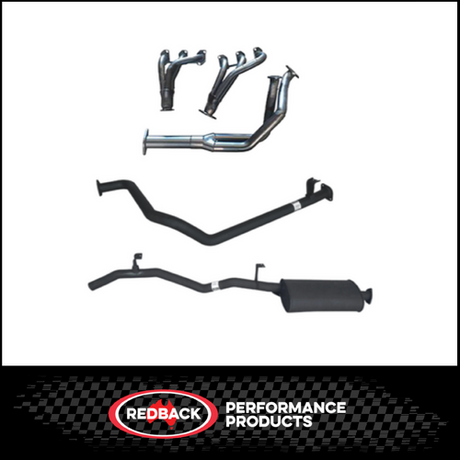2.5" EXTRACTORS & EXHAUST FITS TOYOTA LANDCRUISER HZJ75R 4.2L DIESEL UTE 1990-1999