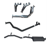 2.5" EXTRACTORS & EXHAUST FITS TOYOTA LANDCRUISER HZJ79R 4.2L DIESEL UTE 1999-2006