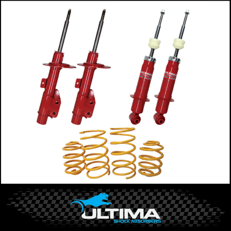 ULTIMA GT SPORT ULTRA LOW SUSPENSION KIT FITS HOLDEN COMMODORE VE V8 SEDAN 2006-2013