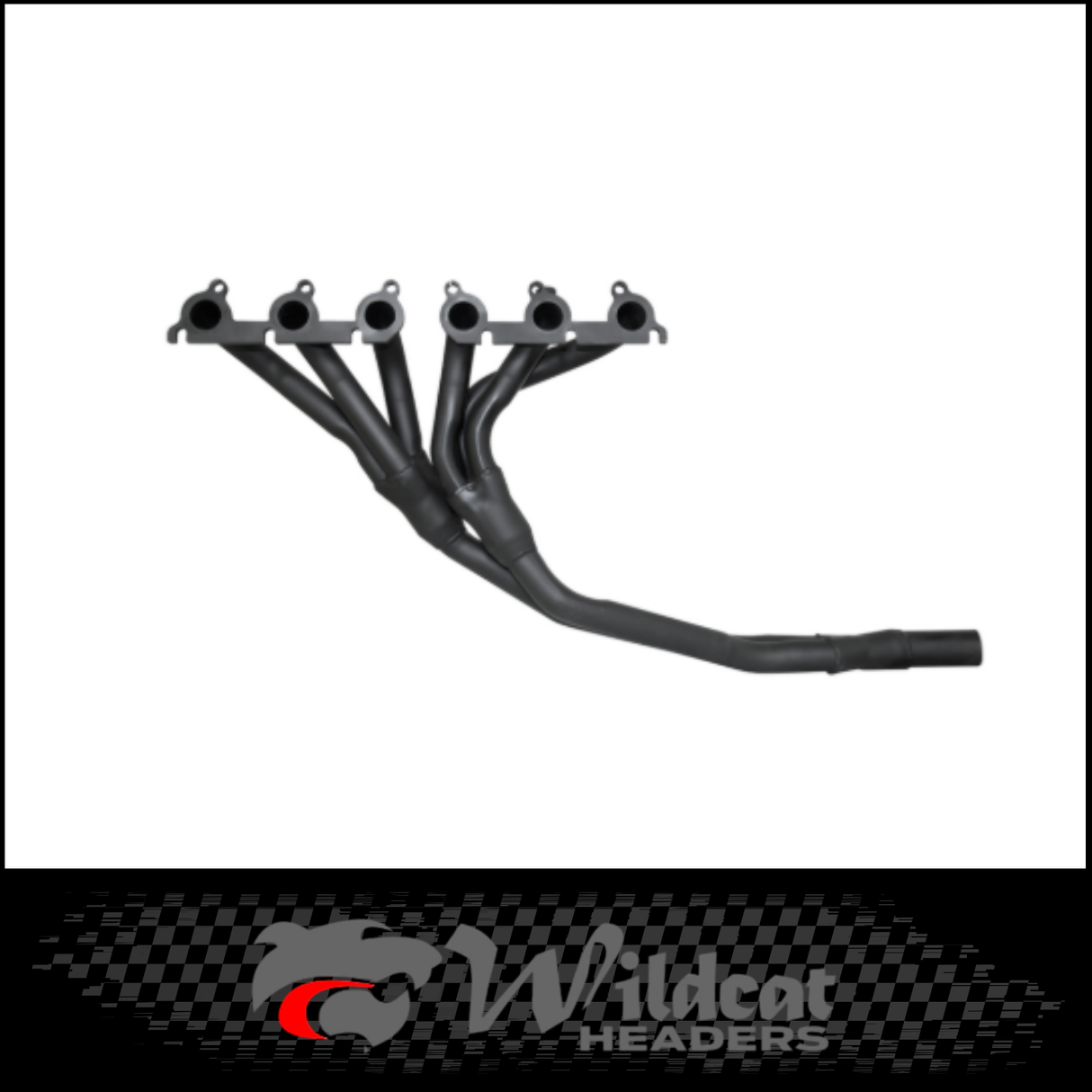 WILDCAT EXTRACTORS/HEADERS FITS FORD FALCON XC XD XE XF 6CYL 200-250 ALLOY HEAD (WILD004)
