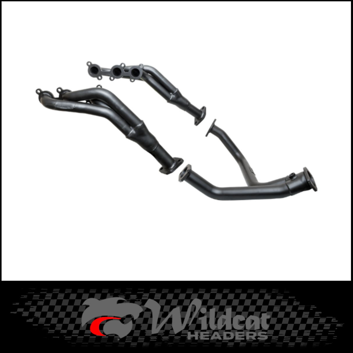 Wildcat Tri-Y Extractors/Headers suits Toyota Hilux VZN167R VZN172R 4WD 3.4L V6 5VZ-FE Auto 2001-2005 (WILD276A)