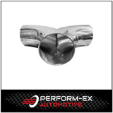 PERFORM-EX 2.5" 63MM) 304 STAINLESS STEEL Y-PIPE (YP250-304TB)