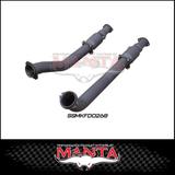 MANTA 3" HI-FLOW CATS & CONNECTING PIPES FITS FORD FALCON FG SEDAN 5.0L SUPERCHARGED V8 (SSMKFD0268)