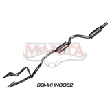 MANTA STAINLESS STEEL ENGINE BACK EXHAUST SYSTEM FITS HOLDEN COMMODORE VN VP VR VS 5.0L V8 MANUAL SEDAN (SSMKHN0052)