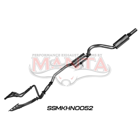 MANTA STAINLESS STEEL ENGINE BACK EXHAUST SYSTEM FITS HOLDEN COMMODORE VN VP VR VS 5.0L V8 MANUAL SEDAN (SSMKHN0052)