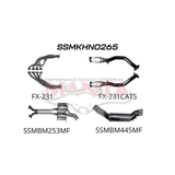 MANTA ENGINE BACK EXHAUST SYSTEM FITS HOLDEN ADVENTRA VY VZ 5.7L V8 AWD WAGON 10/2003-1/2006 - MUFFLER/MUFFLER (MKHN0265)