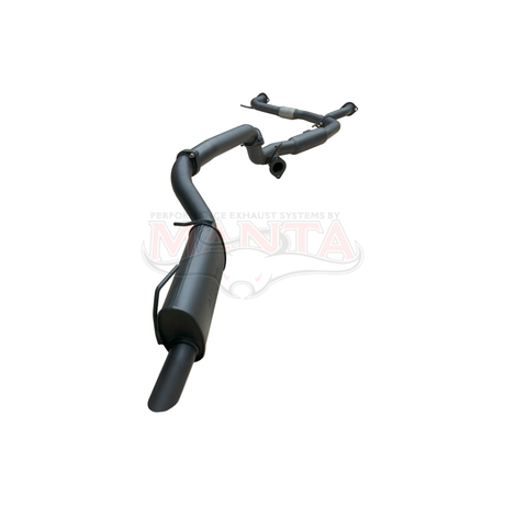 MANTA 3" CAT BACK EXHAUST SYSTEM WITH HOTDOG & BI-MODAL INTEGRATION FITS NISSAN PATROL Y62 WARRIOR  5.6L V8 2023-2026 (MKNI0126)