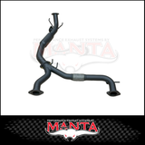 MANTA 3" MID SECTION WITH HOTDOG & BI-MODAL INTEGRATION FITS NISSAN PATROL Y62 WARRIOR 5.6L V8 2023-2026 (MKNI0127)