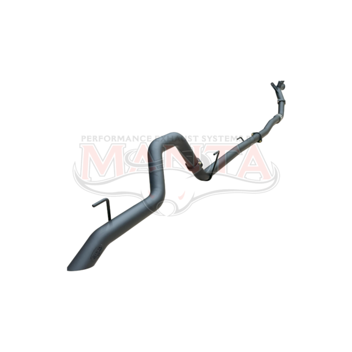 MANTA 3" TURBO BACK EXHAUST SYSTEM (DPF DELETE) FITS TOYOTA FORTUNER GUN156R 2.8L 1GD-FTV 11/2015-ON - NO CAT/PIPE ONLY (MKTY0216)