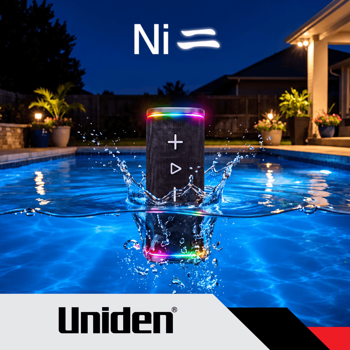 UNIDEN LOOOP NI 30W PORTABLE BLUETOOTH SPEAKER