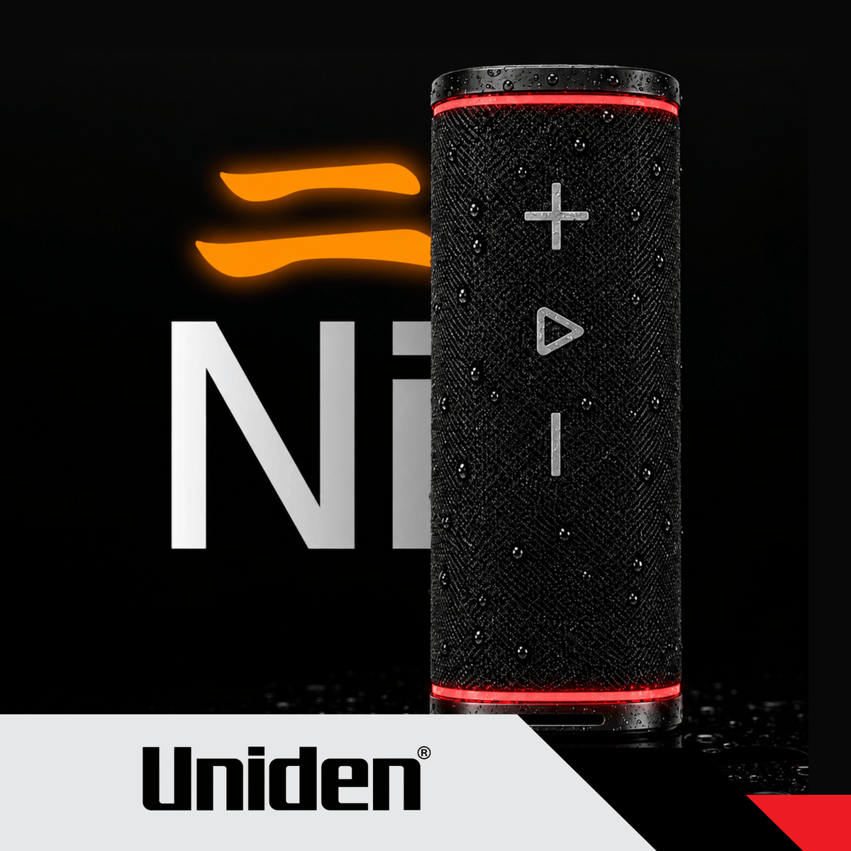 UNIDEN LOOOP NI 30W PORTABLE BLUETOOTH SPEAKER