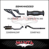 MANTA STAINLESS STEEL ENGINE BACK EXHAUST SYSTEM FITS HOLDEN COMMODORE VN VP VR VS 5.0L V8 MANUAL SEDAN (SSMKHN0053)