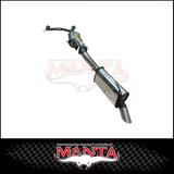MANTA 3" STAINLESS STEEL CAT BACK EXHAUST SYSTEM WITH MUFFLER & BI-MODAL INTEGRATION FITS NISSAN PATROL Y62 WARRIOR  5.6L V8 2023-2026 (SSMKNI0122)