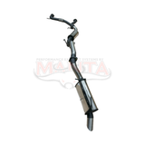MANTA 3" STAINLESS STEEL CAT BACK EXHAUST SYSTEM WITH RESONATOR & BI-MODAL INTEGRATION FITS NISSAN PATROL Y62 WARRIOR  5.6L V8 2023-2026 (SSMKNI0124)