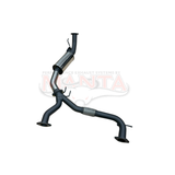 MANTA 3" STAINLESS STEEL MID SECTION WITH RESONATOR & BI-MODAL INTEGRATION FITS NISSAN PATROL Y62 WARRIOR 5.6L V8 2023-2026 (SSMKNI0125)
