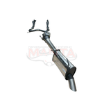 MANTA ENGINE BACK STAINLESS STEEL EXHAUST SYSTEM WITH HOTDOG CENTRE & BI-MODAL INTEGRATION FITS NISSAN PATROL Y62 WARRIOR  5.6L V8 2023-2026 (SSMKNI0130)