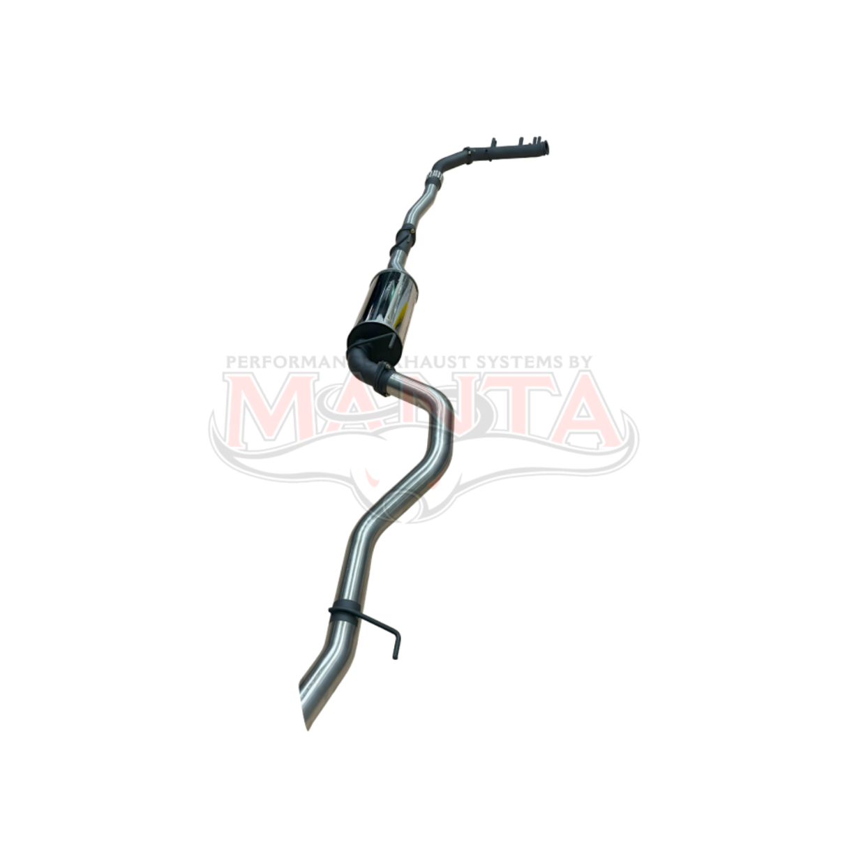 MANTA 3" STAINLESS STEEL TURBO BACK EXHAUST SYSTEM (DPF DELETE) FITS TOYOTA FORTUNER GUN156R 2.8L 1GD-FTV 11/2015-ON - NO CAT/MUFFLER (SSMKTY0214)