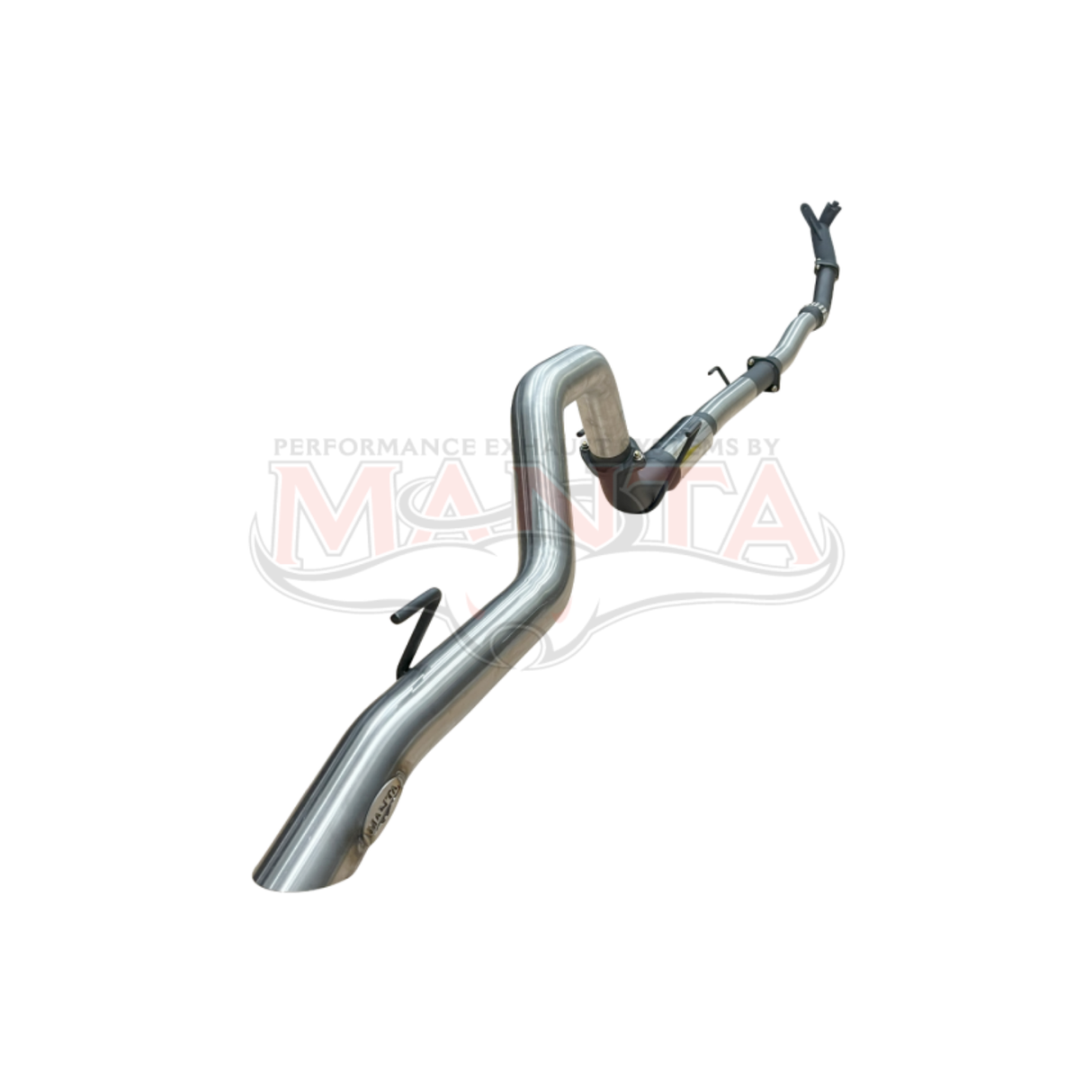 MANTA 3" STAINLESS STEEL TURBO BACK EXHAUST SYSTEM (DPF DELETE) FITS TOYOTA FORTUNER GUN156R 2.8L 1GD-FTV 11/2015-ON - NO CAT/HOTDOG (SSMKTY0215)