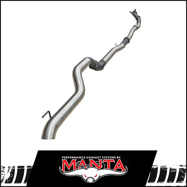 MANTA 4" TURBO BACK EXHAUST SYSTEM FITS TOYOTA HILUX GUN126R 2.8L N80 2015-2025