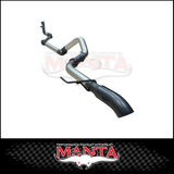 MANTA 4" STAINLESS STEEL TURBO BACK EXHAUST SYSTEM (DPF DELETE) FITS TOYOTA LANDCRUISER FJA300R 300 SERIES 3.3L V6 2021-ON - NO CAT/PIPE ONLY (SSMKTY0379)
