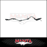 MANTA 4" STAINLESS STEEL TURBO BACK EXHAUST SYSTEM (DPF DELETE) FITS TOYOTA LANDCRUISER FJA300R 300 SERIES 3.3L V6 2021-ON - CAT/MUFFLER (SSMKTY0378)