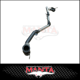 MANTA 4" STAINLESS STEEL TURBO BACK EXHAUST SYSTEM (DPF DELETE) FITS TOYOTA LANDCRUISER FJA300R 300 SERIES 3.3L V6 2021-ON - CAT/MUFFLER (SSMKTY0378)